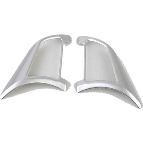 ABS Matte Steering Wheel Button Cover Trim Chrome Car Stickers for Nissan Qashqai J11 2018 2019