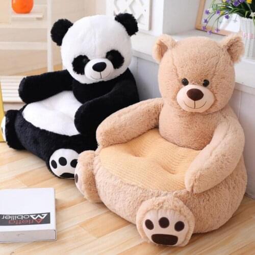 Cartoon Kids Plush Seats Sofa Comfortable Animal Bear Panda Baby Portable Chair Sofa Gifts for Children