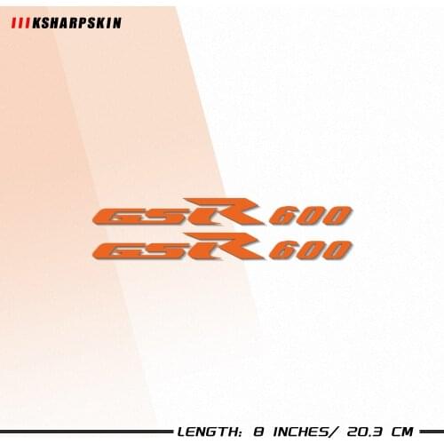 New Motorcycle Stickers Body Reflective Waterproof Body fuel tank logo sticker Kit For SUZUKI GSR600 gsr 600 sign decal