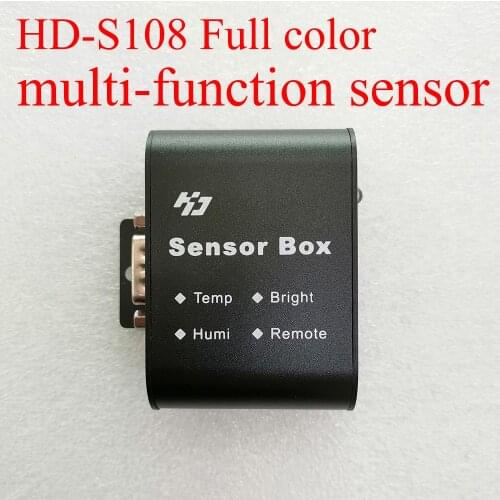 Full-Color Multi-Function Sensor HD-S108 Includes Temperature, Humidity, Brightness, Remote Control Functions