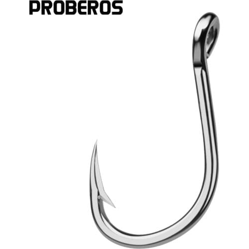 PROBEROS Saltwater Fishing Hook SJ42 JIGGING HOOK 1/0#-13/0# Model Stainless Steel Fishhook