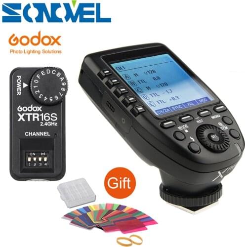 Godox XPro-C Flash Trigger Transmitter E-TTL II 2.4G Wireless X System HSS+XTR-16S Receiver for Canon For Godox VING V860C V850C