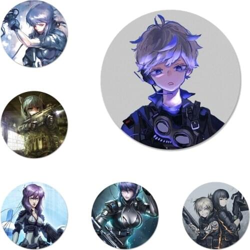 58mm Samurai Gun anime Icons Pins Badge Decoration Brooches Metal Badges For Clothes Backpack Decoration