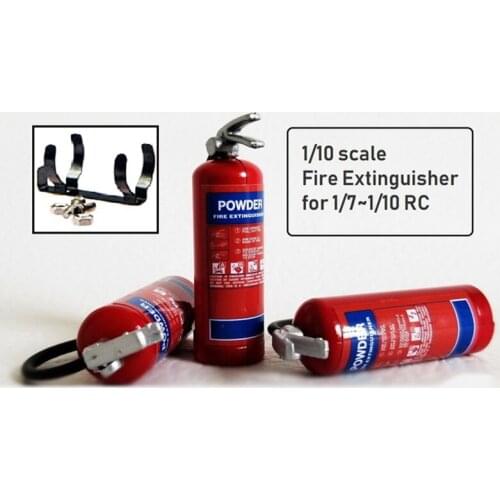 1/10 RC car must-have small Sticker realistic fire extinguishing irrigation Axial scx10 Trx4 climbing car fire extinguishermodel