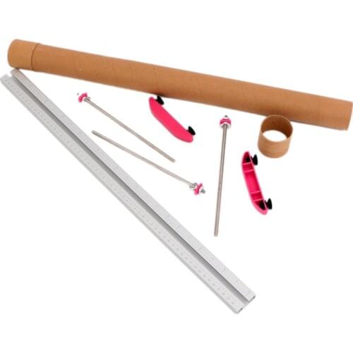 1Set Party Decoration 0-24 Inch Balloon Ruler Balloon Measuring Tool Balloon