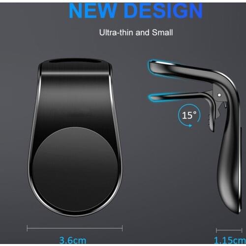 Car Phone Holder Magnetic Gps Auto Universal Clip-on Air Vent Car Phone Holder Bracket For Car Accessories Phone Holder Tools