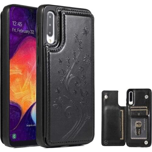 Phone Case for Samsung Galaxy A50 Card Holder Wallet Cover Stand Flip Leather Cell Accessories Glaxay A 50 Gaxaly S50 50A Cases