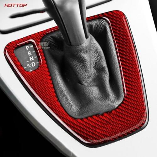 For Bmw Old 3 Series E90 E92 2005-2012 Refit Carbon Fiber Shift Panel Paste Interior Trim Panel Stickers