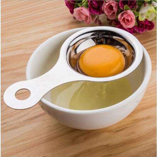 Stainless steel household Egg yolk separator filter egg protein liquid filter bake tool NO.C0066