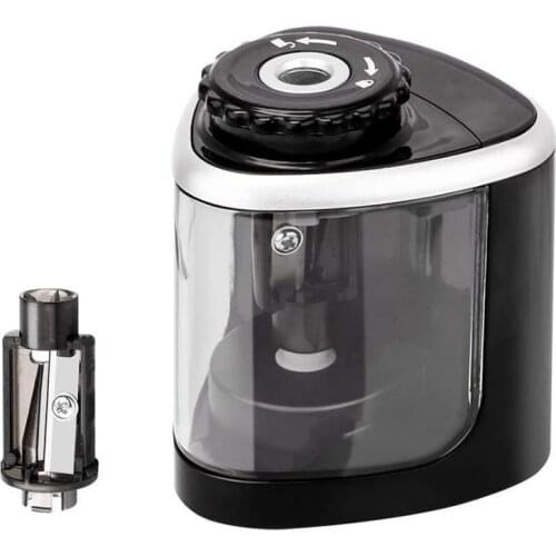 Electric Pencil Sharpener,Battery Operated Pencil Sharpener,Suitable for No.2/Colored Pencils(6-8mm)/Classroom/Office