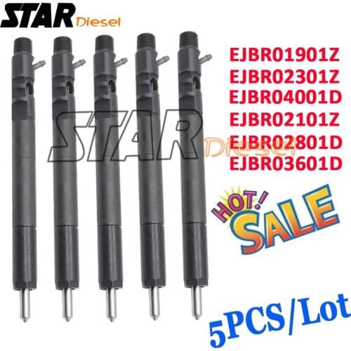 5PCS Inyector EJBR01901Z EJBR02301Z Common Rail Injector EJBR04001D EJBR04001D New Auto Parts Nozzle EJBR02801D EJBR03601D