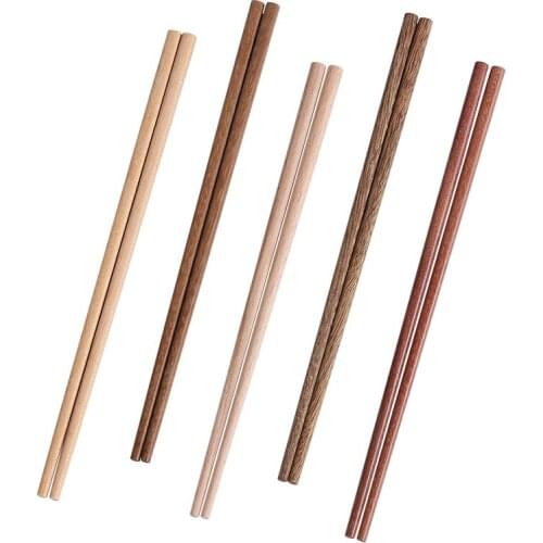 Classic Wooden Chopsticks Reusable Sushi Chopsticks Healthy Household Chopsticks