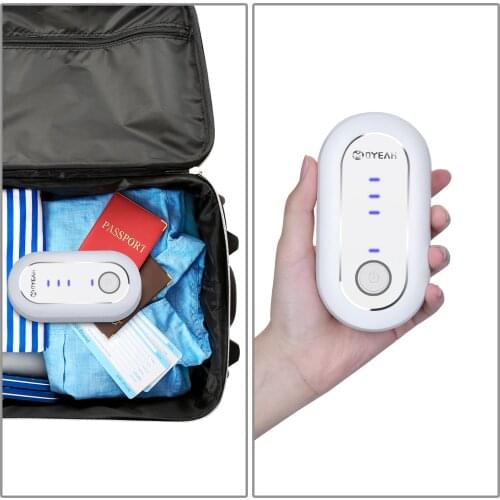 MOYEAH 2200mAh Battery Auto CPAP Cleaner Sanitizer For Cpap Mask Tubing Tableware Bottle Shoes Clothes Ozone Cleaner Disinfector