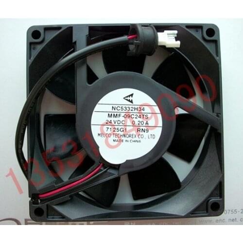 NEW MELCO FOR Mitsubishi servo MC5332H34 MMF-09C24TS-RN9 0.20A cooling fan