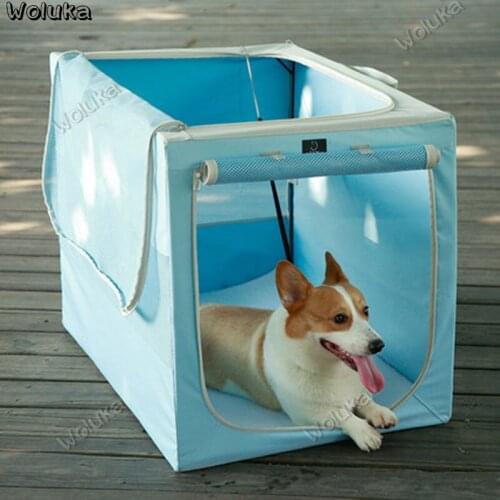 Pet nest closed pet puppy kennel tent Oxford cloth ventilation grid indoor universal CD50 Q03