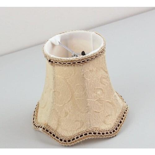 Popular Flannel lamp shades for chandelier, lampshade lamp covers for wall lamp, Clip on