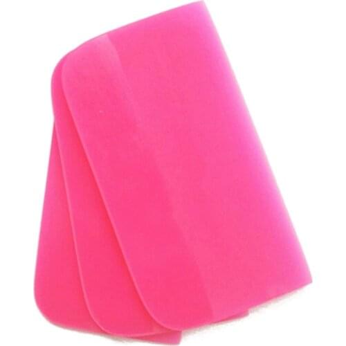 Pink Scraper Soft Rubber Squeegee Tint Tools Glass Water Wiper Car Styling Tool 77HF