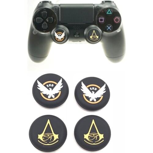50Pairs=100PCS Silicone Analog Thumb Stick Grip Caps for PS4 PS3 Xbox 360