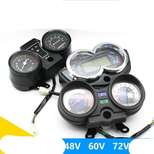 Tricycle LCD Instrument Electric Tricycle Instrument Speed Meter 48V 60V 72V