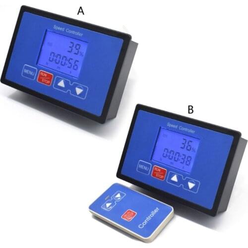 LCD Smart Digital Display 0~100% Adjustable 30A PWM DC Motor Speed Controller
