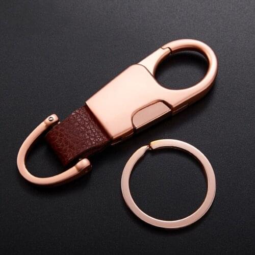 High-End Car Keychain Auto Accessories Key Ring for Infiniti Q50 Mini Cooper R56 Mitsubishi Lancer Suzuki Sx4 Metal Key Chain