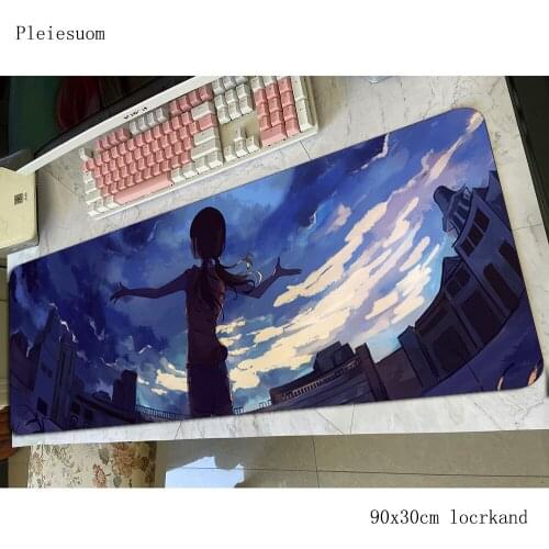 Weathering with you padmouse 800x300mm gaming mousepad New arrival mouse pad gamer computer desk High-end mat notbook mousemat