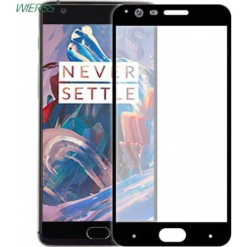 For OnePlus 5T 5 T A5000 Full Cover Tempered Glass Screen Protector for OnePlus 3 for OnePlus 3T full Coverage glass Film