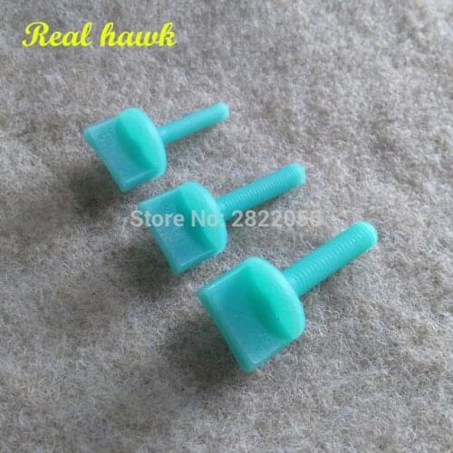 10pcs M4/M5/M6 plastic screws PC transparent bolt PC hand thumb Screw M4/M5/M6*L RC Model accessories