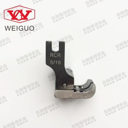 2018 Special Offer Hot Sale Steel Flat Wagon Wheel Presser Foot High Left To Lower Right Car And Roller Rcr5/16