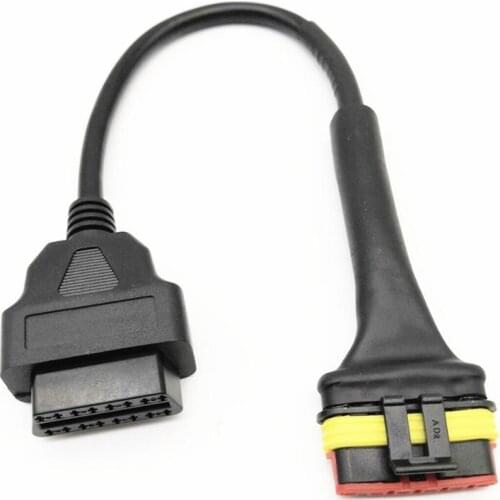 BNL-Benelli 6 pin connector OBD II K-Line/L-Line diagnostic harness electronic cable of BNL motorcycle
