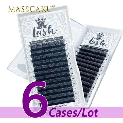 6cases/lot 2021 Newest yy shape hand woven premium mink soft light natural eyelashes extension makeup net cross false eyelash
