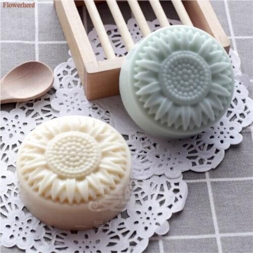 6 Holes Soap Making Supplies Daisy Flower DIY Handmade Soap Silicone Mold Soap Stome Mold Fondant Tools Cake Decors Candle Mold