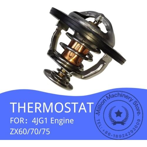 For Hitachi Excavator Accessories ZX60/70/75 ELECTRONIC 4GJ1 Engine Thermostat 4JG1 Parts