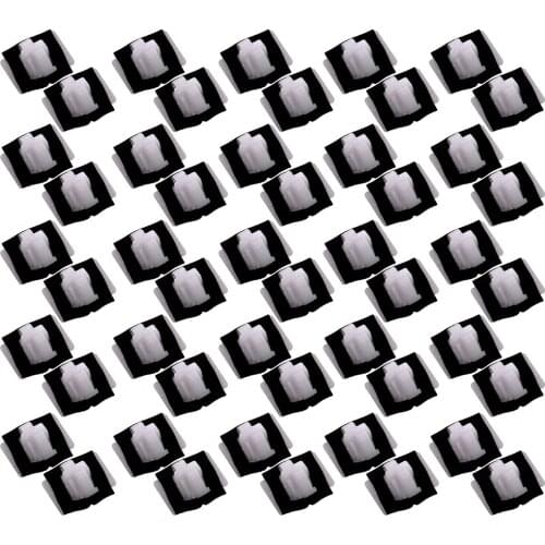 Beler 50Pcs 87756-2E000 Car Molding Rocker Panel Retainers Rivets Clips With Sealer Fit For Hyundai Kia Optima Sedona 2005-2021