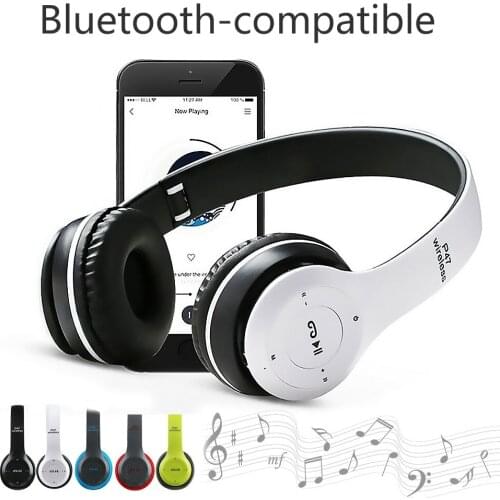 Wireless Gaming Headphones Headset for Sports Computers Multifunctional Stereo Over-Head Gamer Headphones Strong Bass