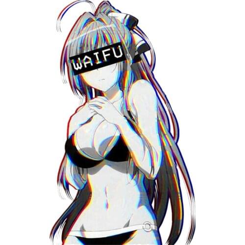 Hot Sexy Anime Creative Isuzu Waifu Sticker Sexy Anime Girls Nude Car Sticker Laptop Motorcycle Decal Vinyl Cover Scratches