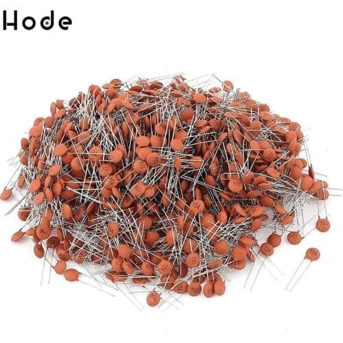 100pcs Ceramic Disc Capacitors 50V 100nF 0.1uF 104pF