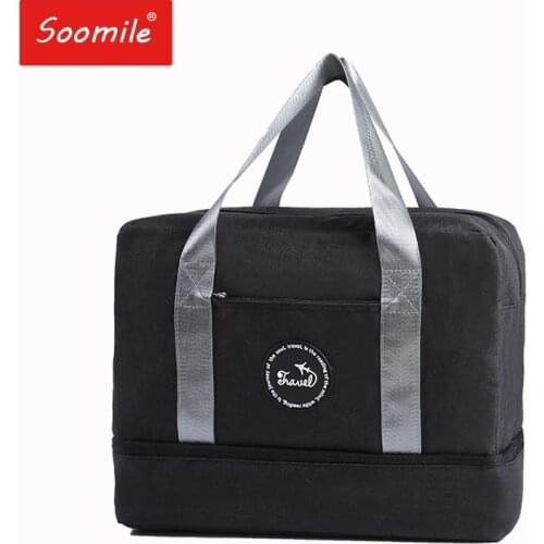 2020 New Travel Bag Waterproof Large Capacity Multifunctional Dry Wet Separation Storage Handbag Bag Travel Duffle Bag