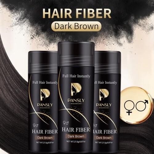 New Authentic Keratin 27.5g Black Hair Building Fiber Spray Powder Hair Loss Concealer Hair Care Growth Products Salon Beauty