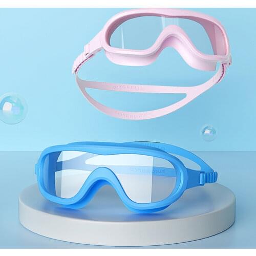 Big Frame Anti Fog Swimming Goggles kids Professionals HD Waterproof diving goggles equipment Children glasses for swimming pool