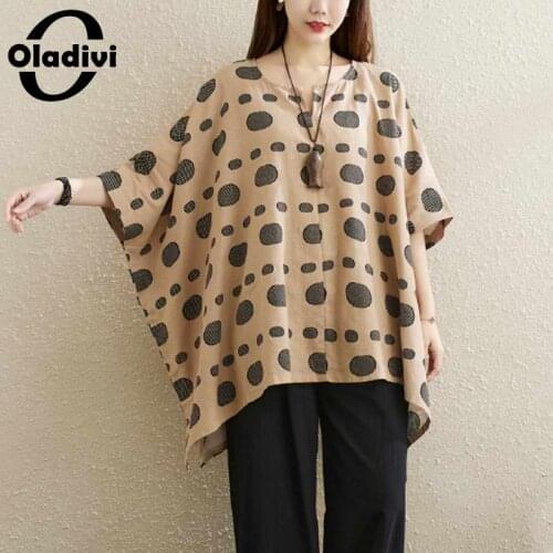 Oladivi Short Sleeve Blouses