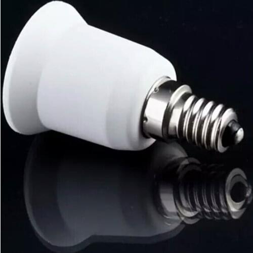 Light Bulb Lamp Socket E14 to E27 Adapter Converter C1/xj