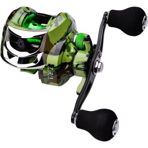 Water Drop Wheel Fishing 7.2:1 Gear Ratio Reel High Speed Carp Fishing Reel For Saltwater Spinning Reels