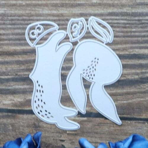 Easter Bunny Animal Frame Metal Cutting Dies 2021 For Scrapbooking DIY Paper/photo Cards New Design Cut Die Craft