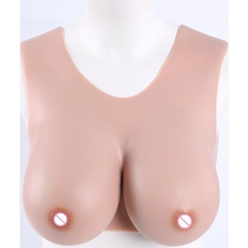 2450g E-Cup Lifelike Soft Silicone Breast Forms enhancers Mastectomy Boob Prosthesis Fit for Crossdressers Drag Queen