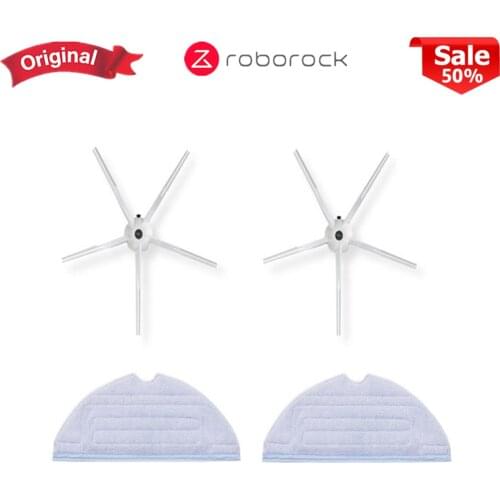 Original Roborock Vacuum Cleaner Robot S7 S70 S75 Washable Mop Filter Side Brush Cleaning Dust Affordable Kit Accessories