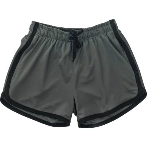 Summer Mens Shorts Gym Elastic High Waisted Sports Running Biker Short Pants Fashion Casual Side Stripe Quick-drying Short Pants