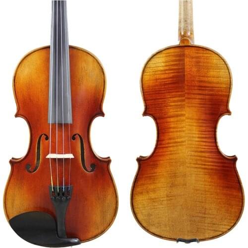 Special offer!!!Copy Antonio Stradivari 4/4 Violin violino"All European Wood" M7086 Free Shipping!Professional Sound