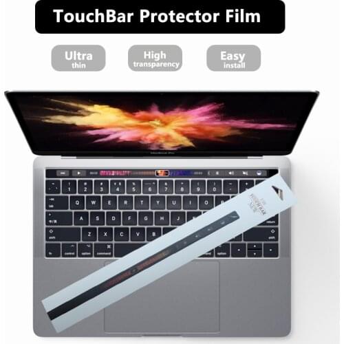 Touch Bar Protector Sticker Skin Film For 2019 Released MacBook Pro 16" 13 15 with Touch Bar Model A2159 A2289 A1706 A1989A2141