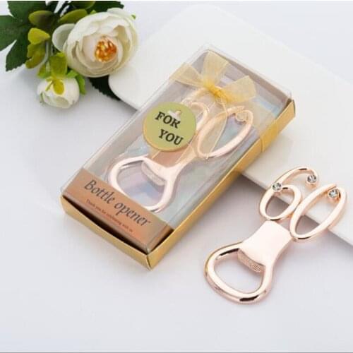 10PCS Adult birthday party decoration 60th birthday party favor bottle opener adult party gift souvenir